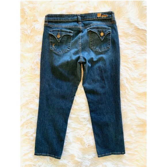 KUT FROM THE KLOTH Flap Pocket Skinny Crop Jeans - Picture 3 of 5